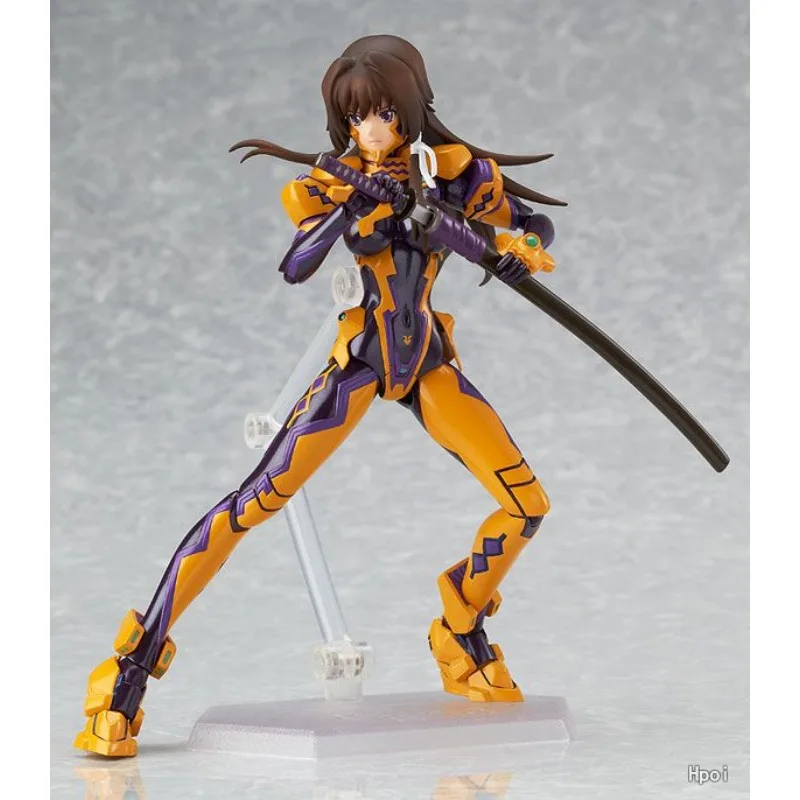 В наличии: Оригинальная фигурка Max Factory Figma Muv-luv Alternative Total Eclipse Такамура Юи, 15.5 см, ПВХ, аниме-фигурка, игрушка, подарок