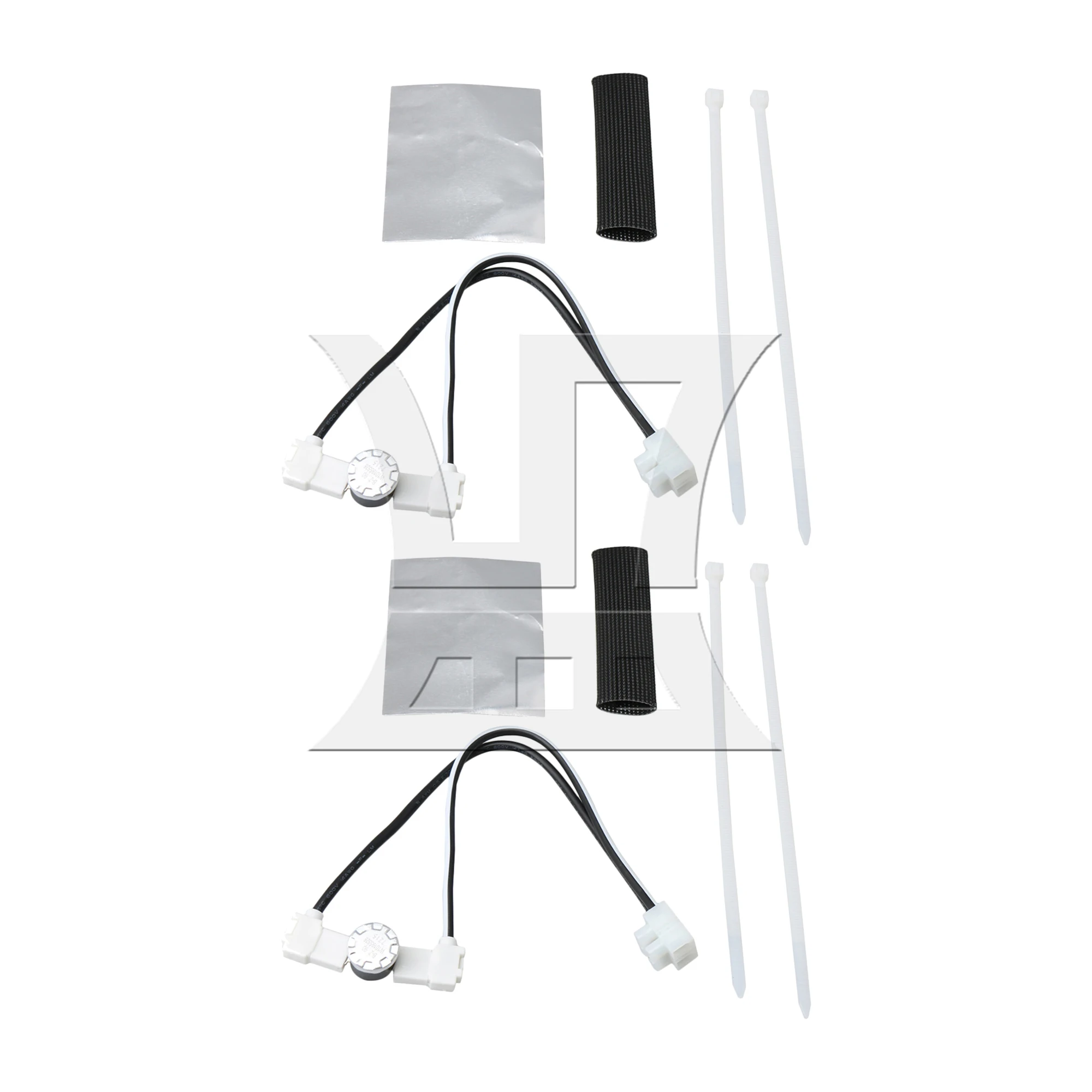 

2pcs Metal Dishwasher Fuse W10402110 for Hotel Kitchen Dishwasher Maintenance