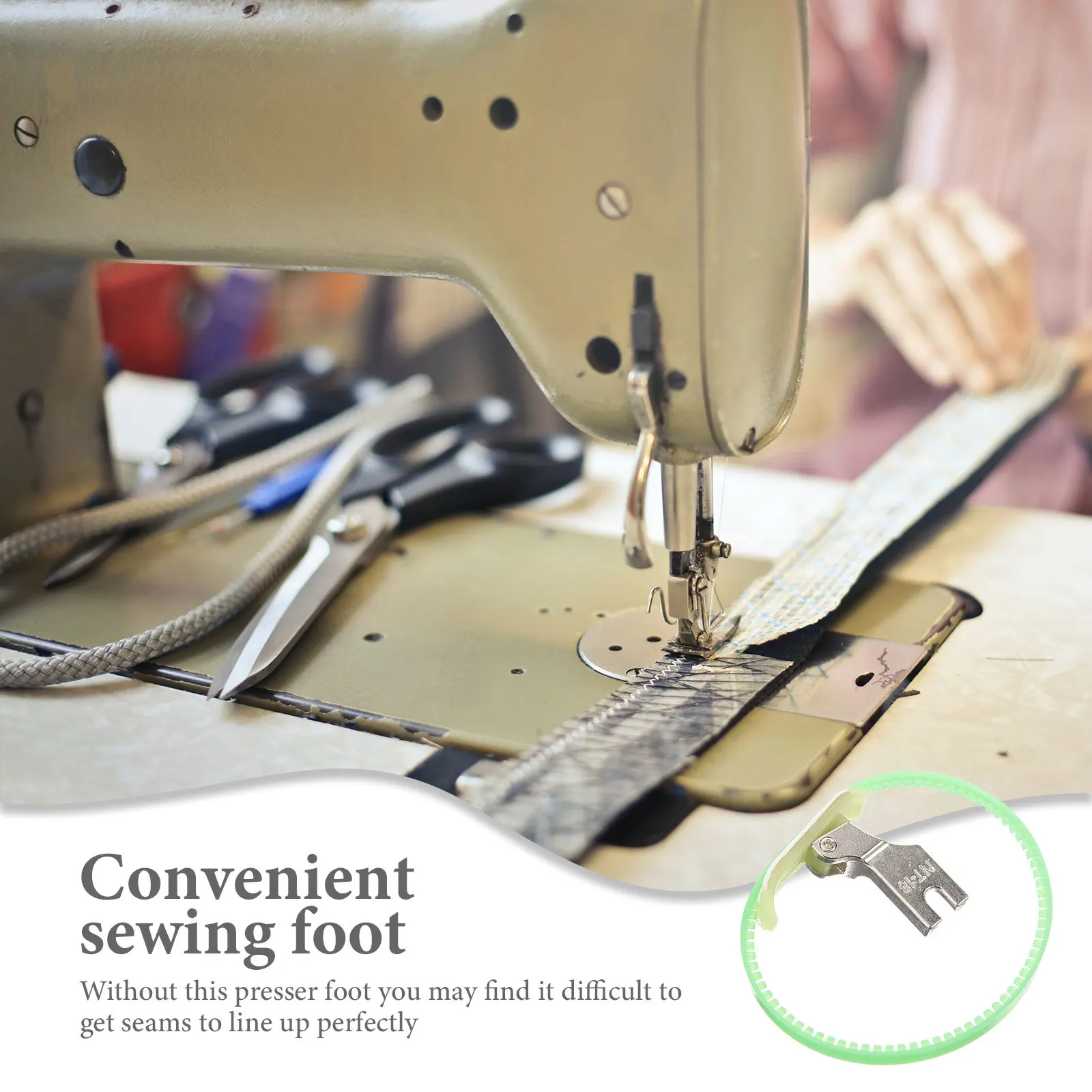 4 قطعة ماكينة خياطة قطعة قدم الضغط في ماكينة الخياطة الصلب خياطة قدم لخياطة اللحف خليط متعددة الوظائف استبدال الخياطة العرض