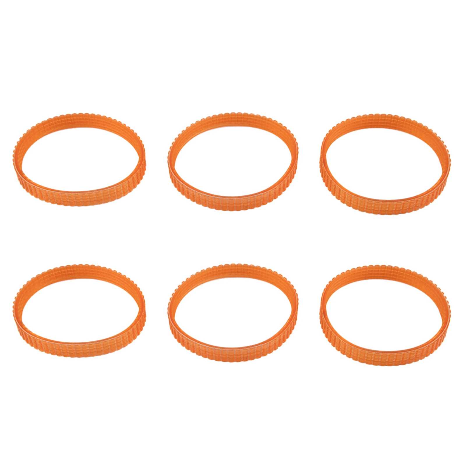 Drive Belt Electric Planer 225007 238mm 6pcs Drive Belt Electric Planer For 1900B Girth N1923B Orange Polyurethane