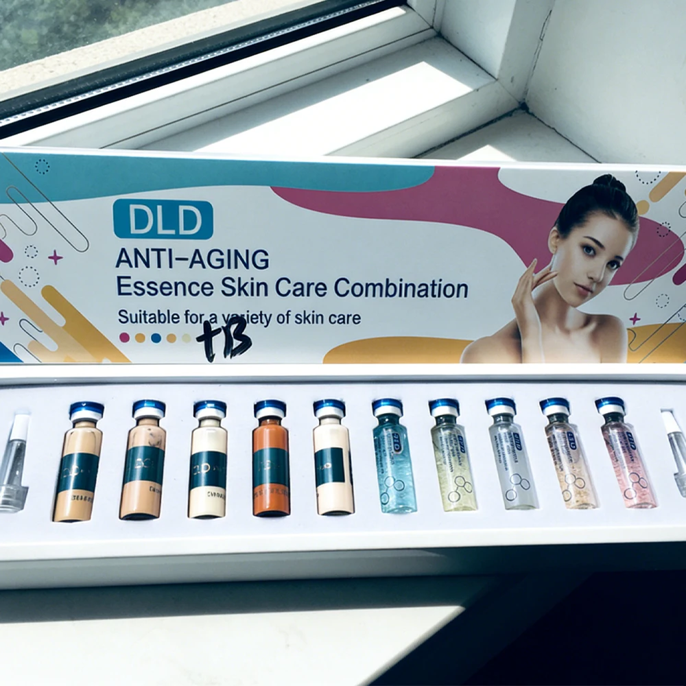 

Набор для ухода за кожей: 5 мл сыворотки с гиалуроновой кислотой и пептидами, BB-крем, ампула для сияния, ниацинамид, увлажняющий, омолаживающий, для красоты и ухода за кожей