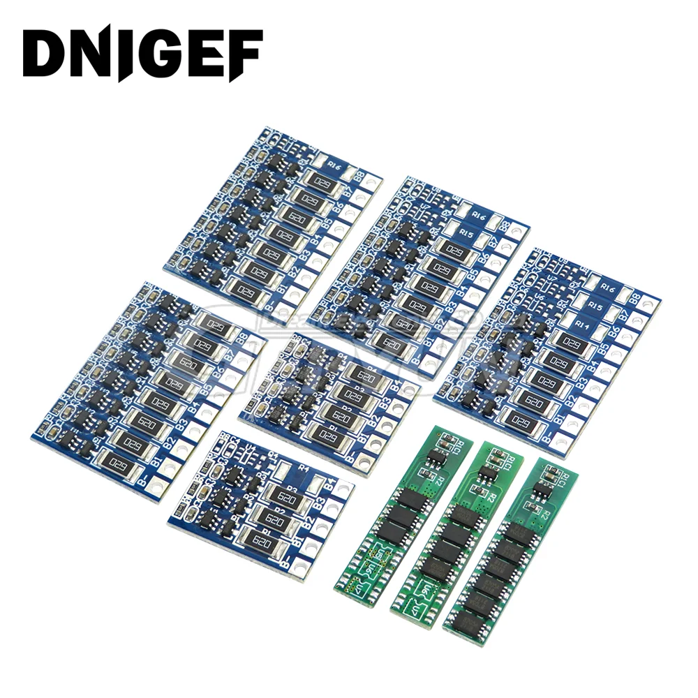 3S 4S 5S 6S 7S 8S 21V 4.2v li-ion balancer board 1S 7.5A 10A 15A 3.7V 18650 li-ion 3 4 6 MOS BMS PCM Battery Protection Board