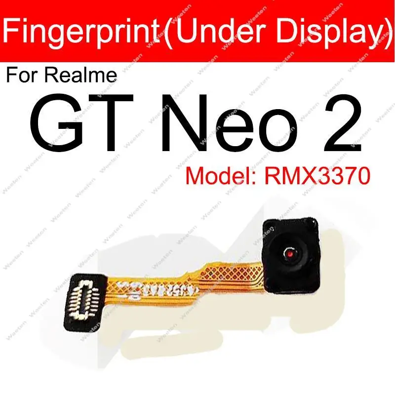 For Realme GT Neo 2 3 Pro GT Master Under Display Fingerprint Sensor Return Key FingerPrint Reader Sensor Flex Cable