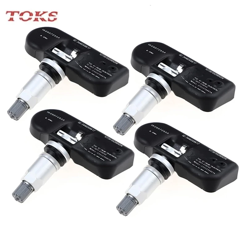 

4 шт. 1K0907255A 1K0907255D 315 МГц TPMS датчик давления в шинах для Audi A3 A4 A5 Q5 S3 VW Beetle EOS Golf Spotwagen