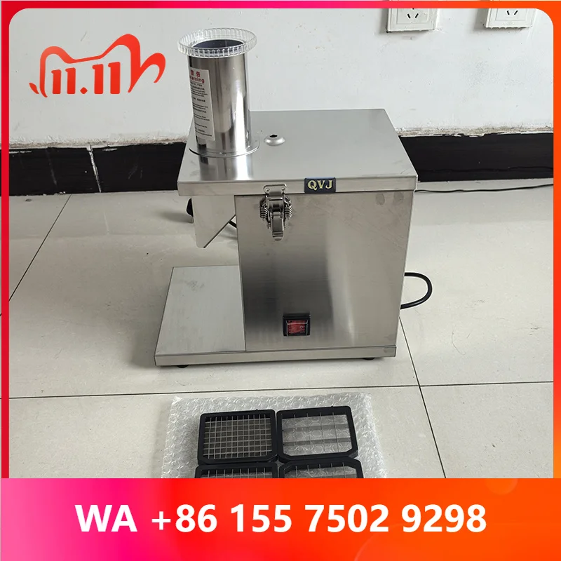 Commercial ege Cutter Fruit Slir Tomato Pies or Cube Cutting Stainless Steel Food Prossor
