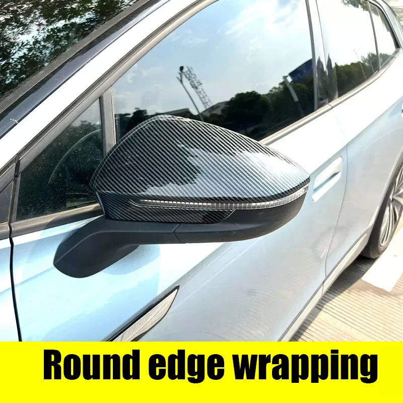 غطاء واقي للمنظر الخلفي من مادة ABS ، غطاء لامع مزخرف لفولكفو ، ID.4 ، ID4 ، مرآة ، ، من من فولكس فاجن ، #3