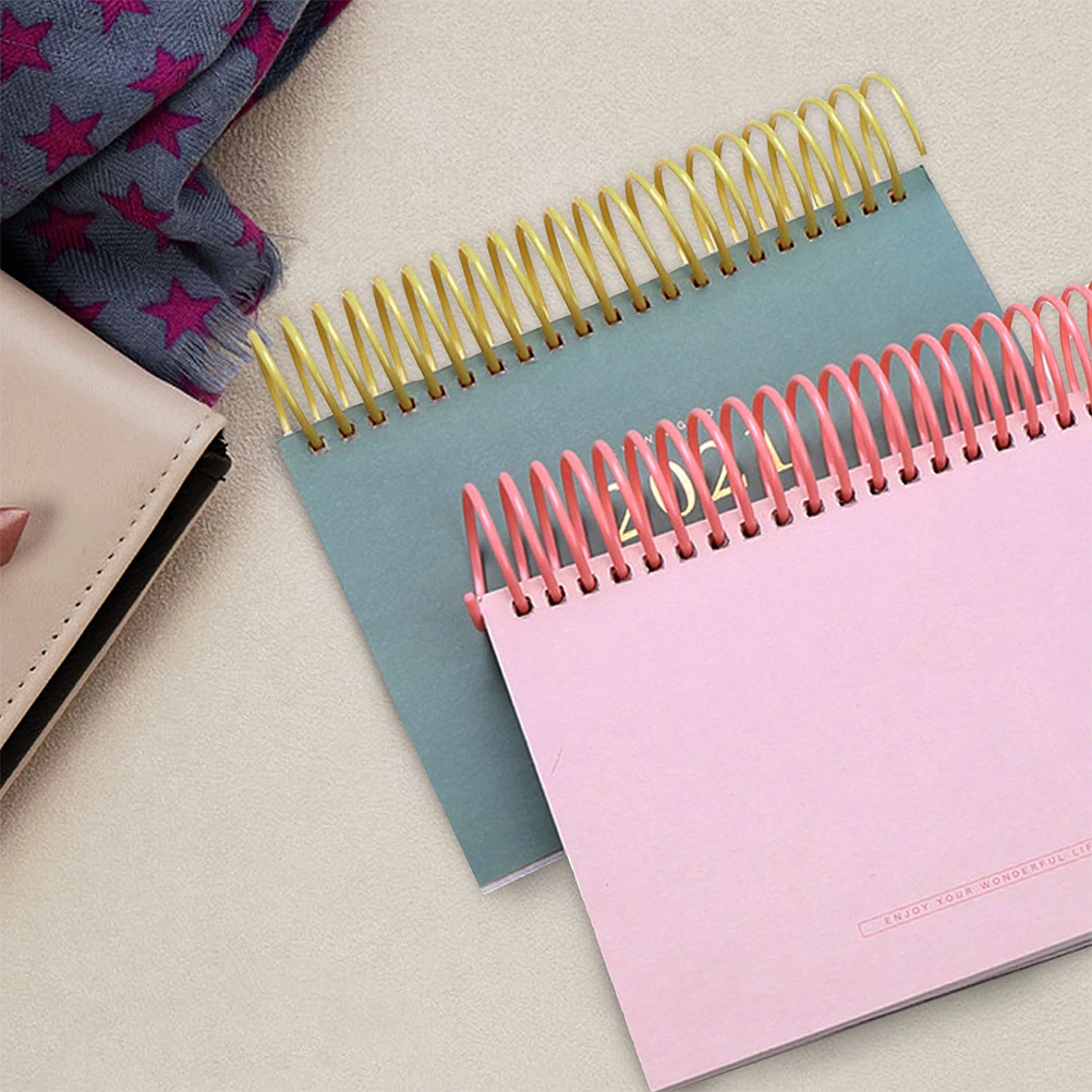 

18pcs Binding Ring Loose Leaf Rings Notepad Binder Book Supplies Diy File Circles Notebook Plastic Easy Students Teachers