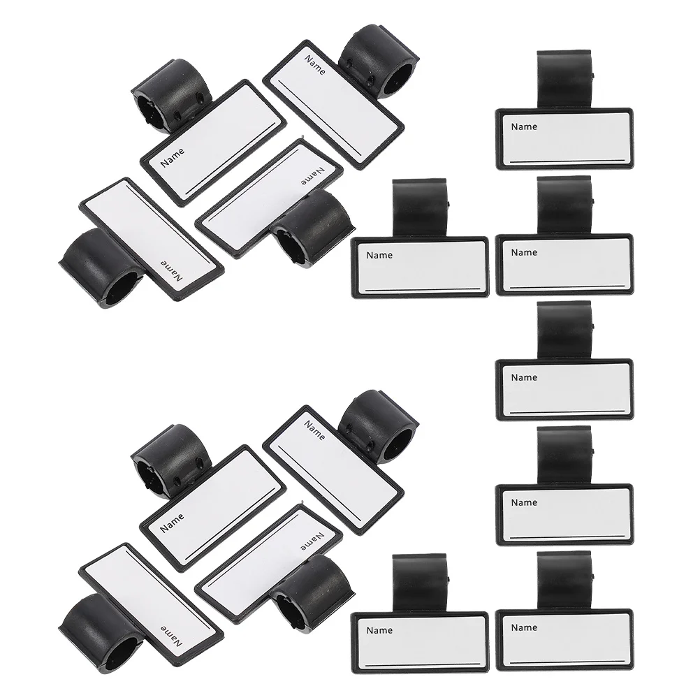 

15Pcs Stethoscope Name Labels Plastic Identification Tags Medical Badge Clips for Nurses Doctors Students Medical Id Tags