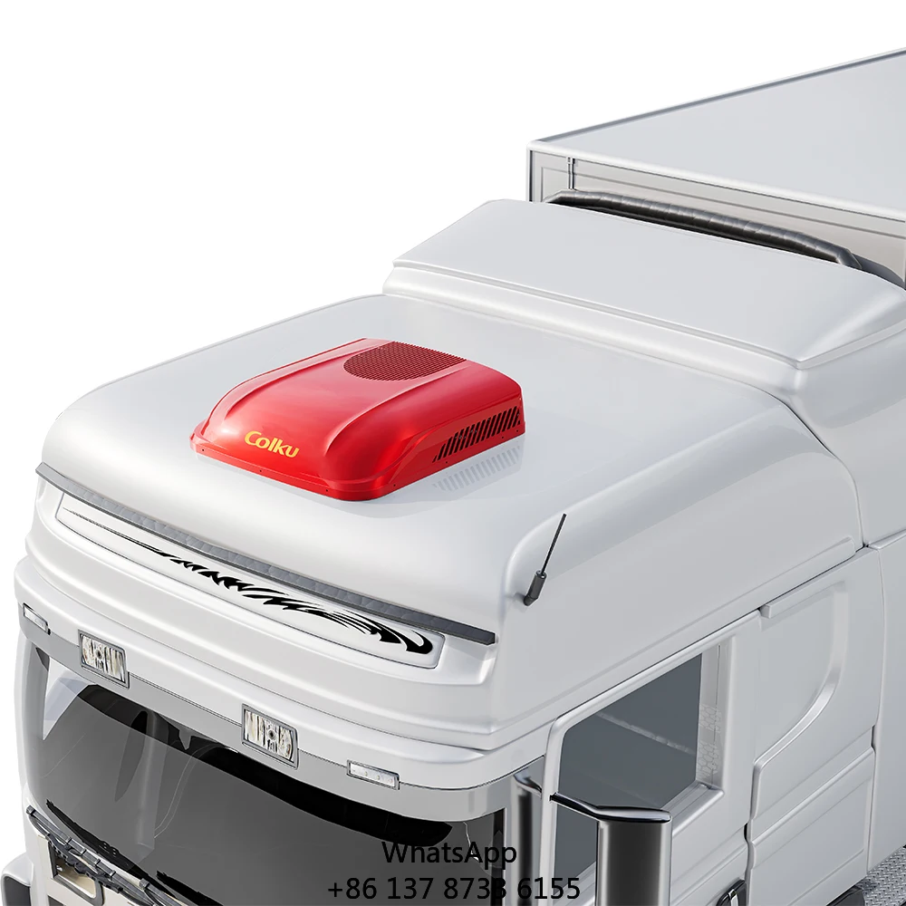 Compact Design DC 24V Air Conditioner For Caravan & RV 2700W Cooling Capacity 450m/h Wind Volume COP 3.0 R410a Refrigerant