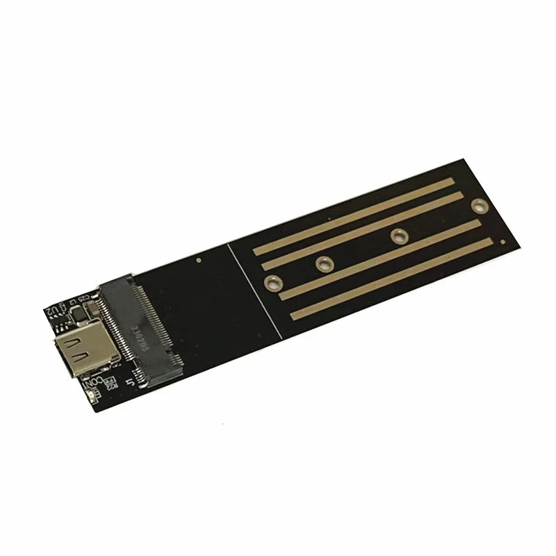 M.2 Ngff USB3.0 Type-C Conversion Card Sata Solid-State Disk to Serial Port Mobile Storage Conversion