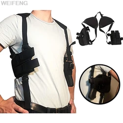 Concealed Carry Shoulder Holster Adjustable Underarm Armpit Pistol Holster Fits for GL 17/18/19/22/43 G2C Beretta M9 PX4 P226