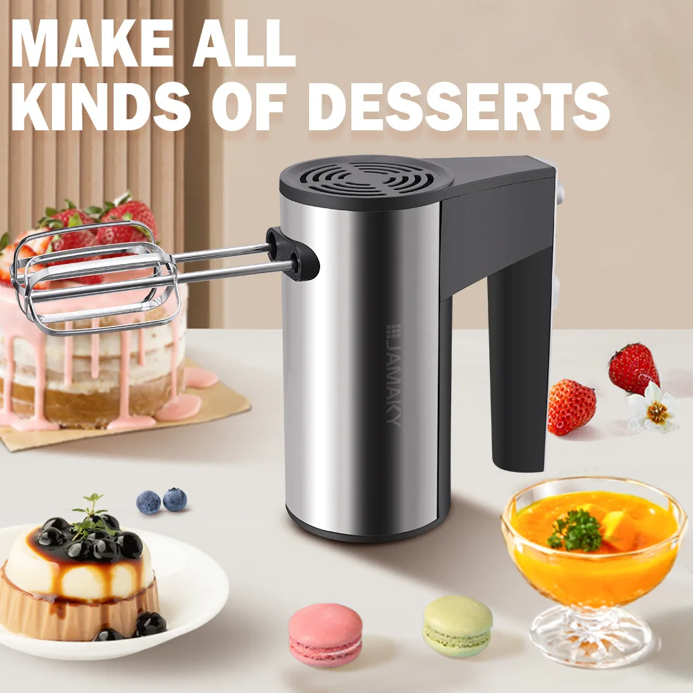 

Electric Egg Beater Handheld Egg Beater Household Egg Beater Small Mixer Whipped Cream Baking