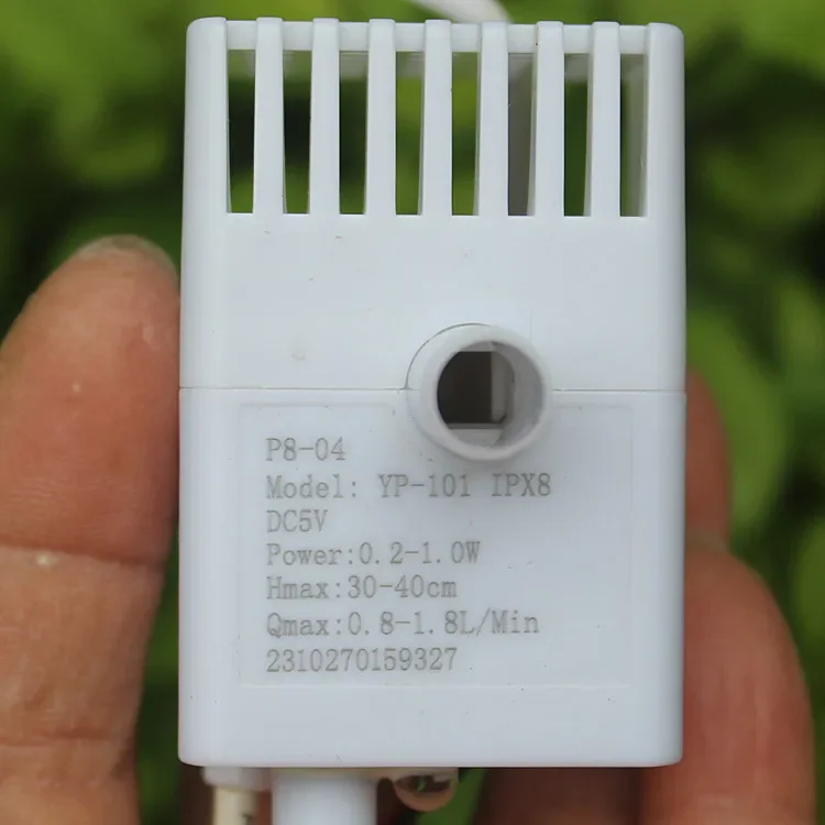 

DC 5V-12V Micro Brushless Water Pump Submersible Circulating Pump for Fish Tank Aquarium Rockery