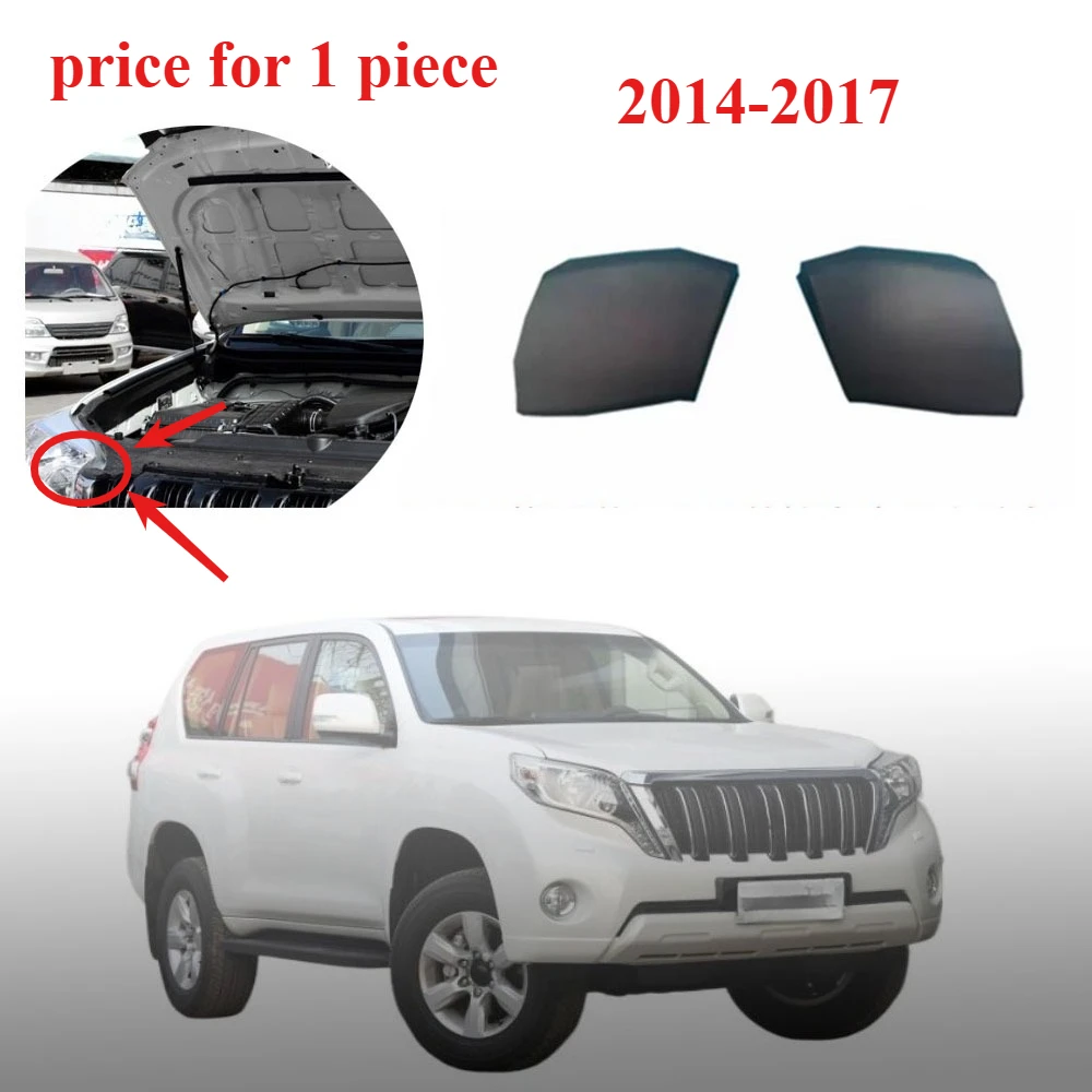 Grille Strip Sealing Rubber for Land Cruiser Prado LC150 2014-2017 Gasket Hood Buffer Gasket Sealing Choose Lett or Right