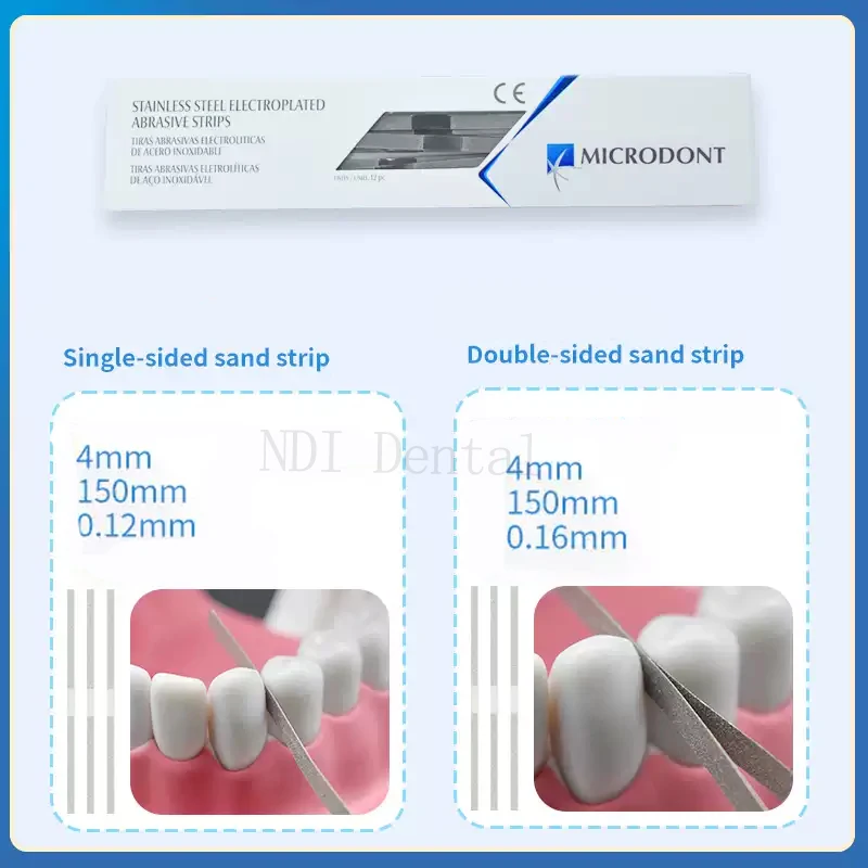 

Набор из 12 полировочных стержней MICRODONT для зубов, 4 мм, из нержавеющей стали, для шлифовки эмали, с покрытием для санитарной обработки