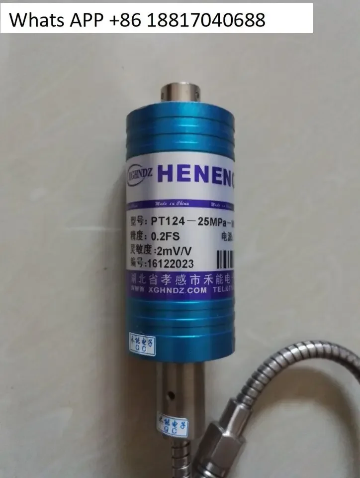 PT124-50MPa-M14x1.5 + PS20 high temperature melt pressure sensor with display instrument