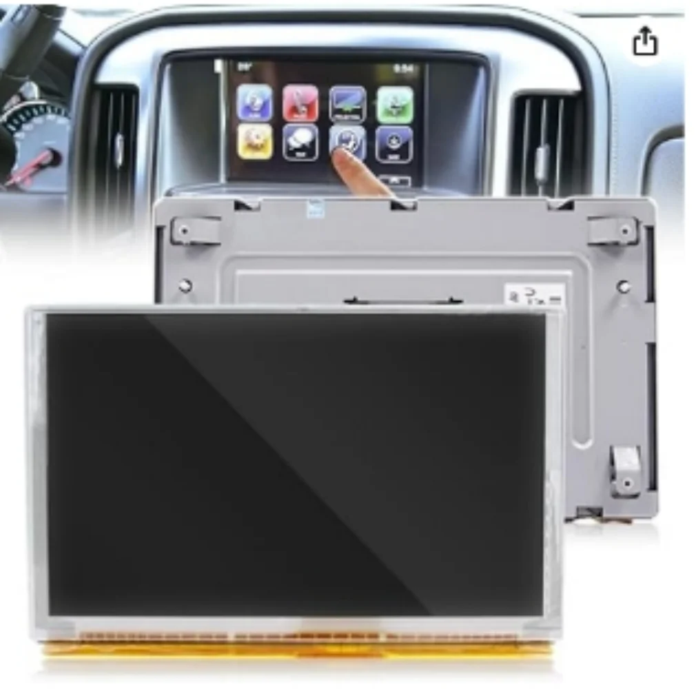 

8" LCD Touch Screen compatible with GMc Yukon CanyorSierra/Chevy Suburban Colorado Silverado Tahoe, 2015- 2018#Replaces Radio Na