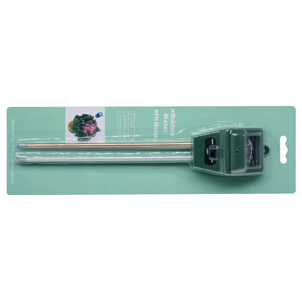 3 in 1 Soil Moisture Sensor Meter Soil pH Tester PH Light Moisture Acidity Tester Humidimetre Meter Detector for Plant