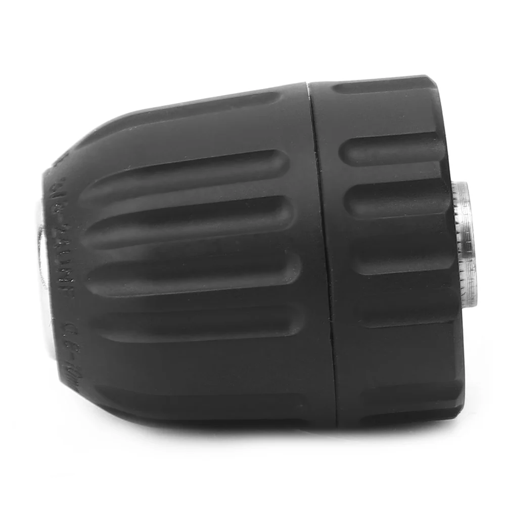3/8in-24UNF Self-Tightening Electric Drill Chuck Adapter 0.8-10mm for Lathe Milling Machine Tool