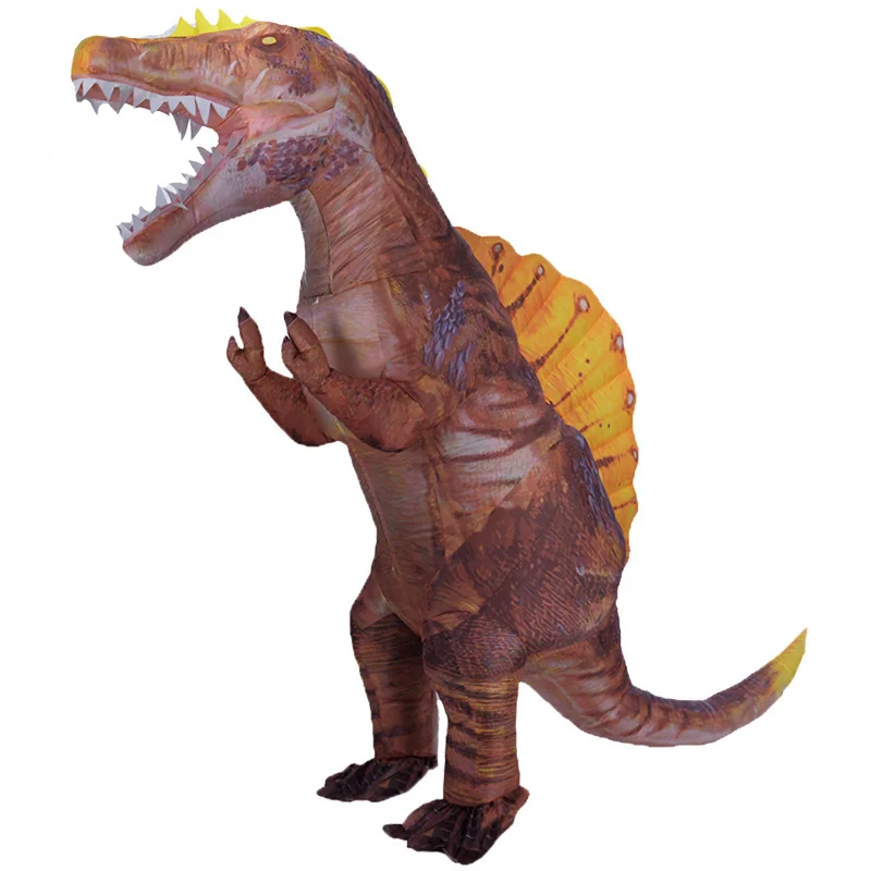 Inflatable คอสเพลย์ชุดรูปแบบไดโนเสาร์,Tyrannosaurus Rex,Pterodactyl,Mascot ฮาโลวีนเหมาะสำหรับผู้ใหญ่ผู้ชายและผู้หญิง +