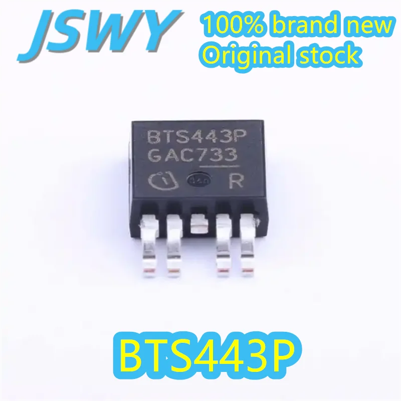 

(2/50 pieces) BTS443P BTS443 SMD TO-252-5 Original authentic intelligent high voltage side switch power supply IC Spot electroni