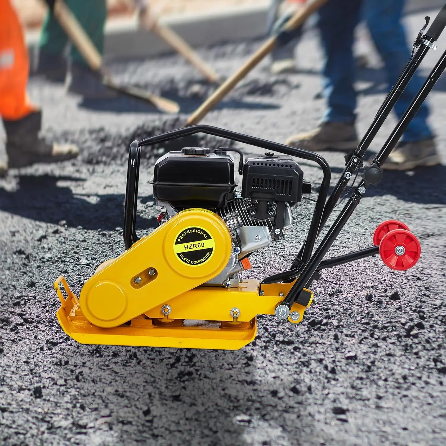 لوحة ضاغطة 7HP 212cc محرك الغاز 5,600 VPM 4200 رطل قوة الضاغطة الاهتزازية العبث للممرات الباحات رصف المناظر الطبيعية #2