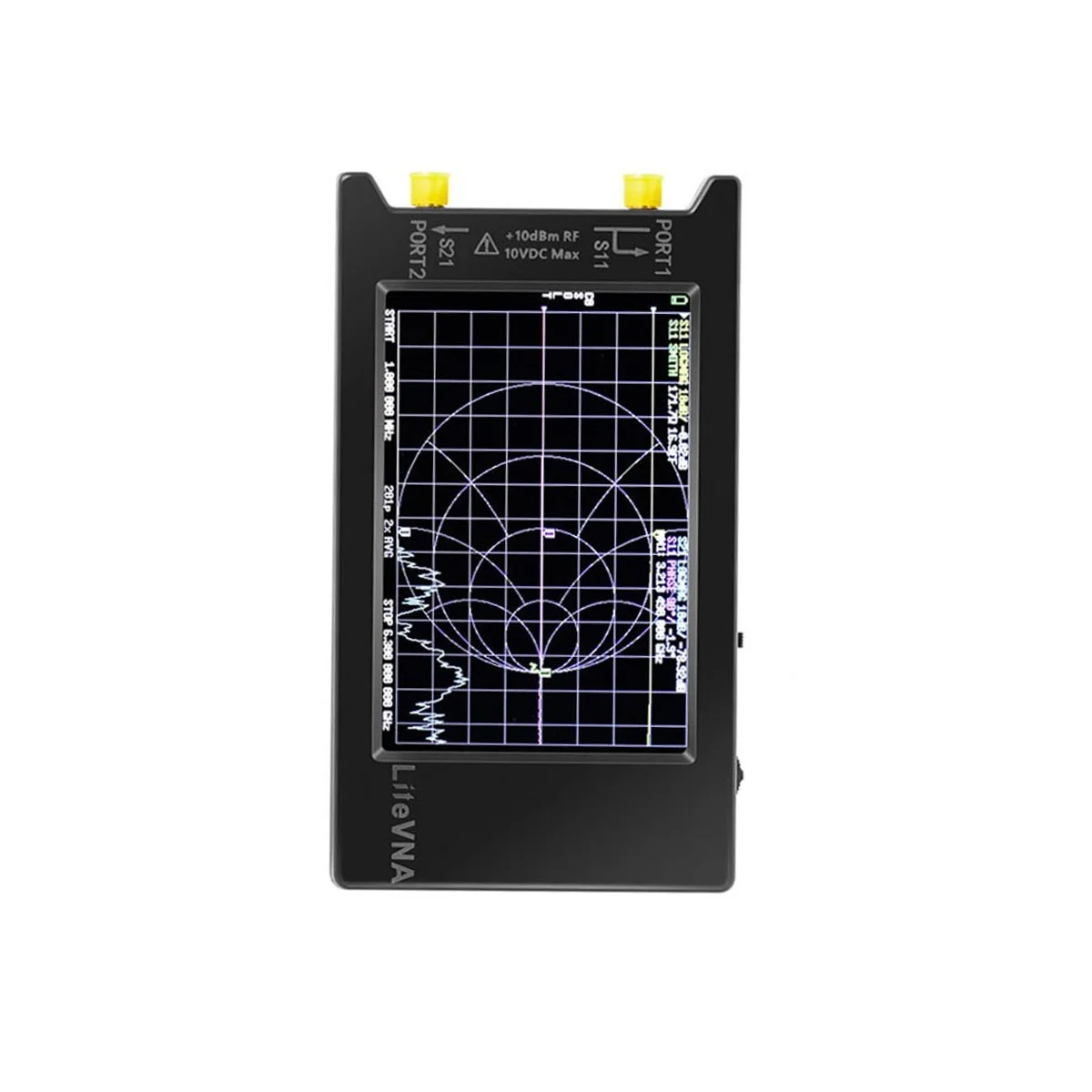 4 Cal analizator sieci wektorowych NanoVNA analizator widma sieci LiteVNA 50KHz-6.3GHz analizator antenowy