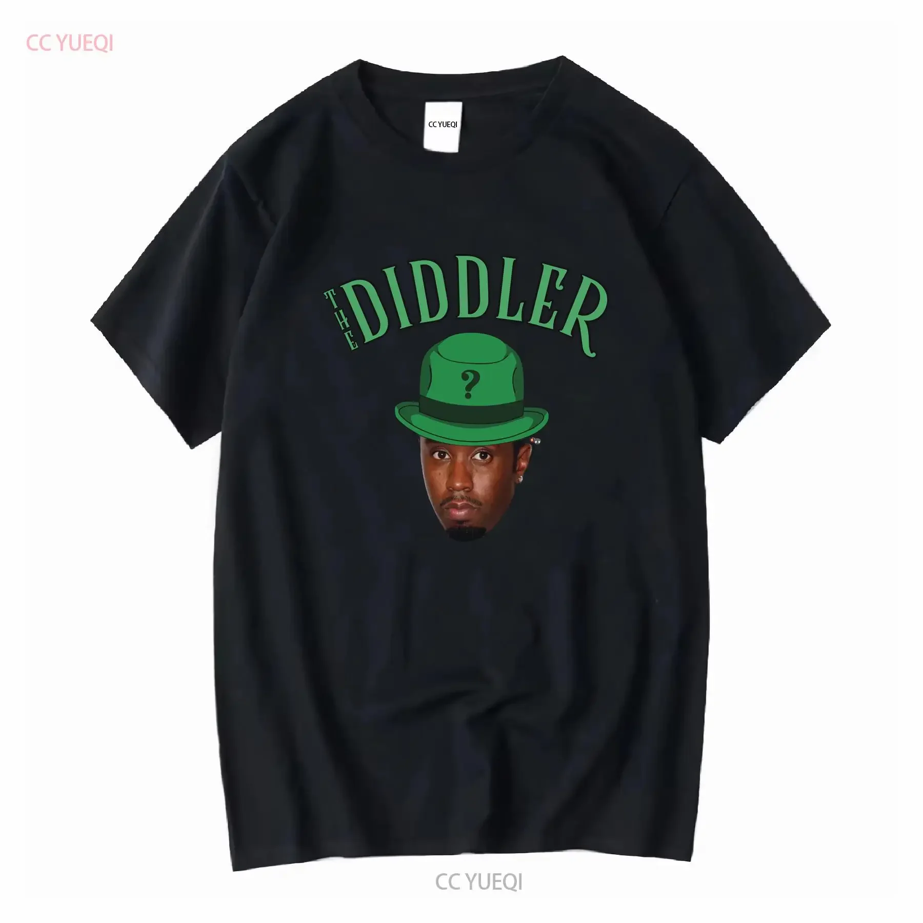 The Diddler Inappropriate P Diddy T-Shirt Raunchy Humor Rude Comic Theme Meme Dark Offensive Hip Hop Parodie Vintage Washed