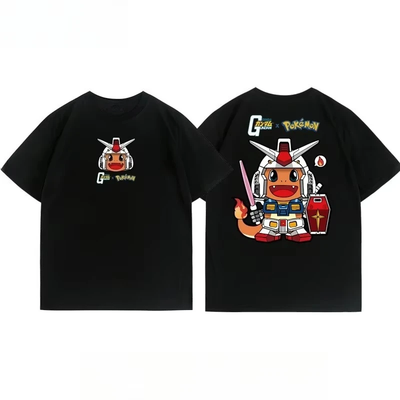 camiseta-de-verao-de-manga-curta-nova-2026-pokemon-gundam-collaboration-anime-para-homens-e-mulheres