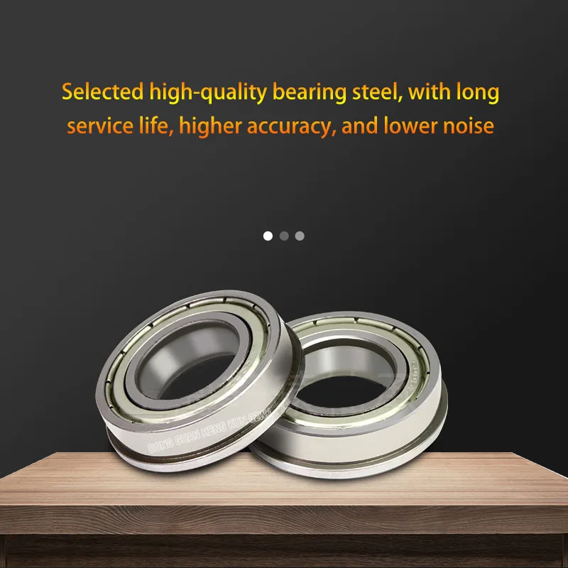 

2 Pcs Micro Flange Bearing With Edge MF52/63/73/74/83/84/85/95/105/106/126-148zz