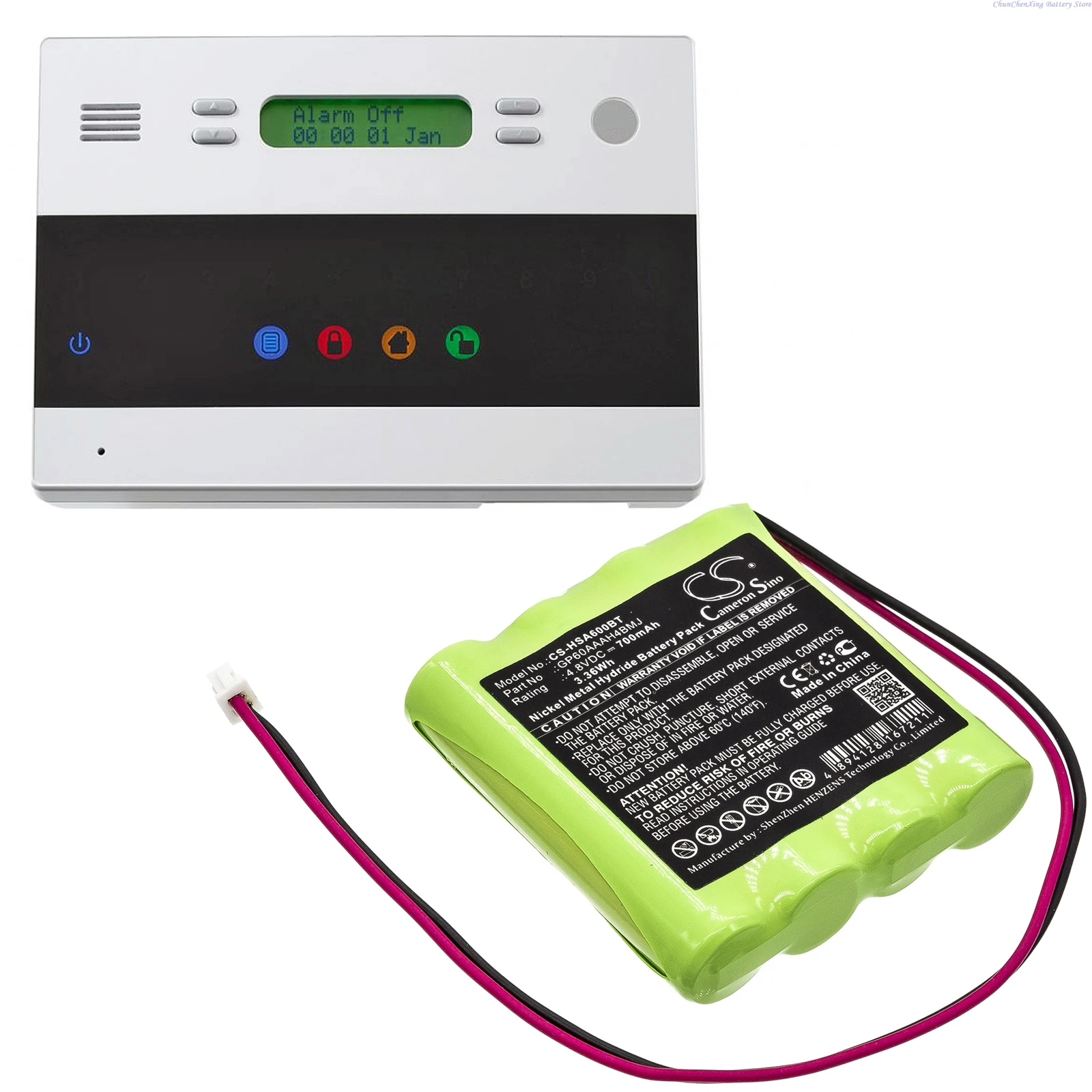 4.8V 700Mah Battery… - image