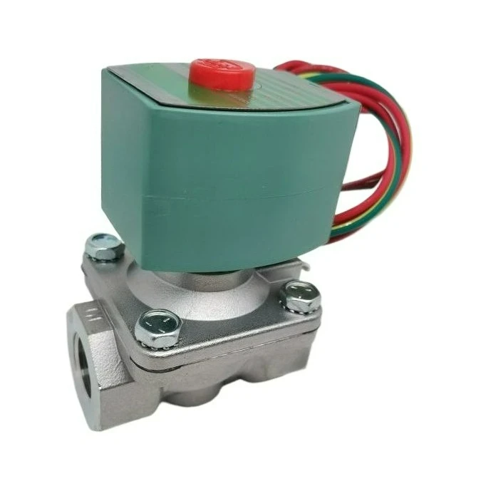 8210G087 клапан из нержавеющей стали 1/2 дюйма 2-позиционный 2-ходовой электромагнитный клапан
