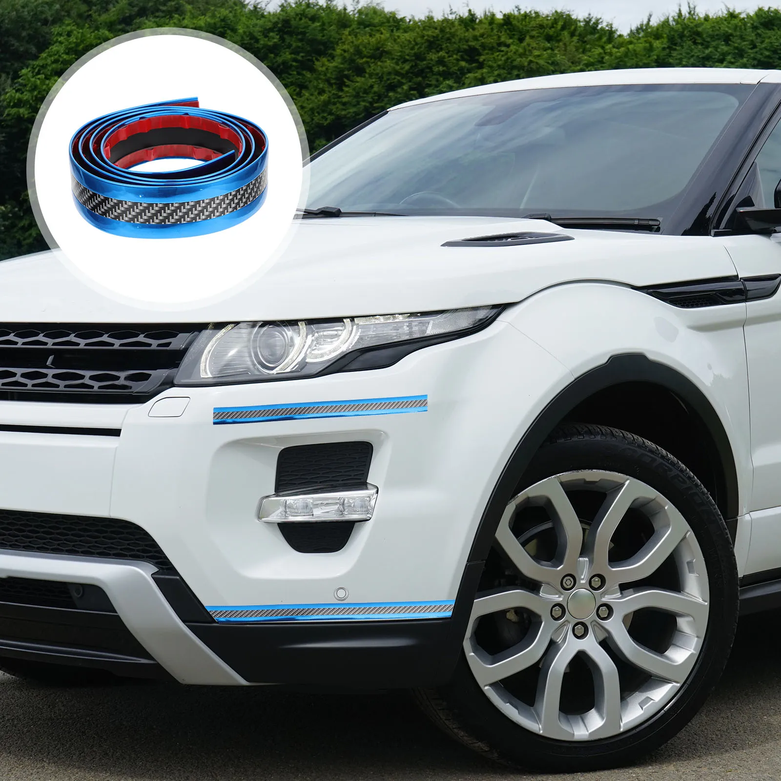 

4 Rolls Car Door Sill Automotive Decor Strip Protection Vehicle Protectors Refit Sticker Rubber Man Styling