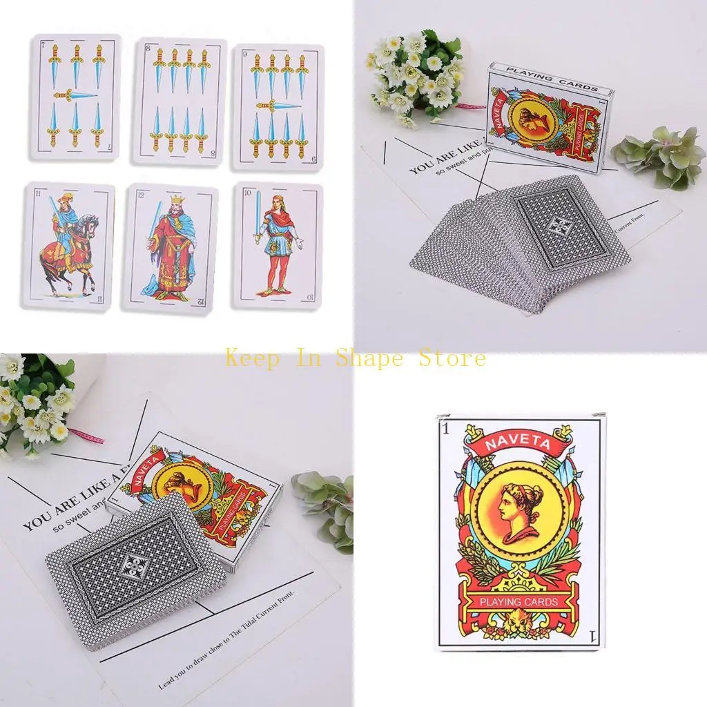 

U1JC 50 Cards Paper Entertainment Playing Cards Board Game Pattern Card Card Professional of Cards
