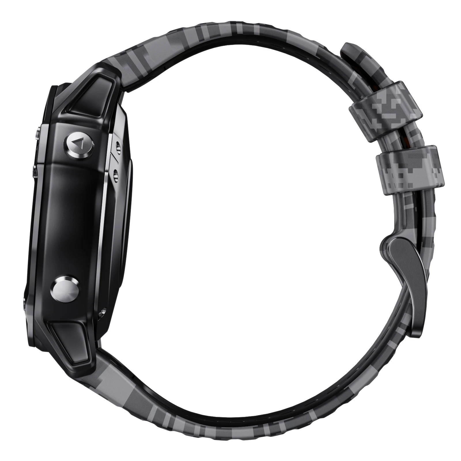 22 26 MM Camouflage Silicone Watch Band for Garmin Fenix 5/6 Pro/7X Instinct 2/2X Forerunner 955/945 Quick Release Wristband