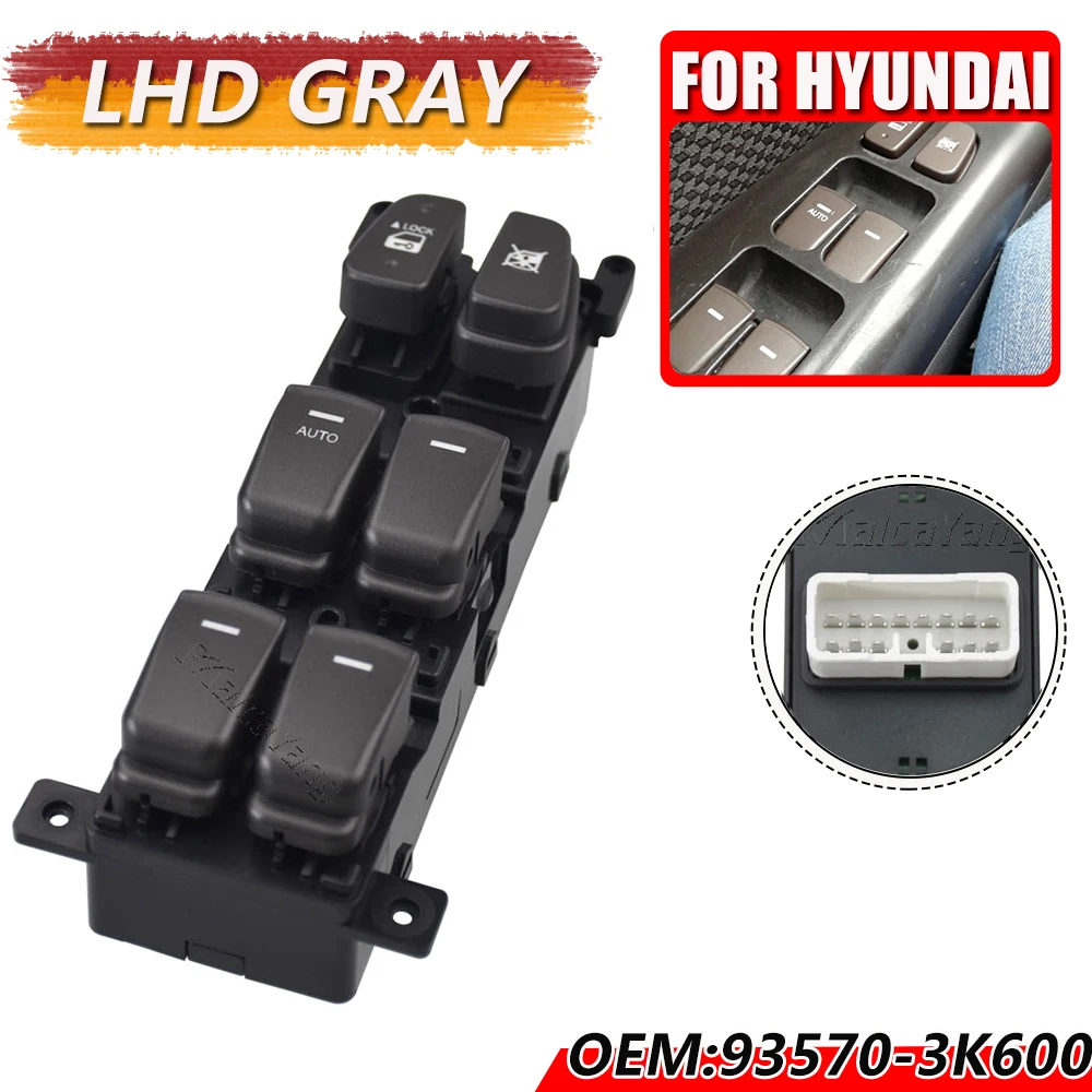 Power Window Lifter Master Switch Button: A Complete Guide for Hyundai Sonata Owners (2008–2010)