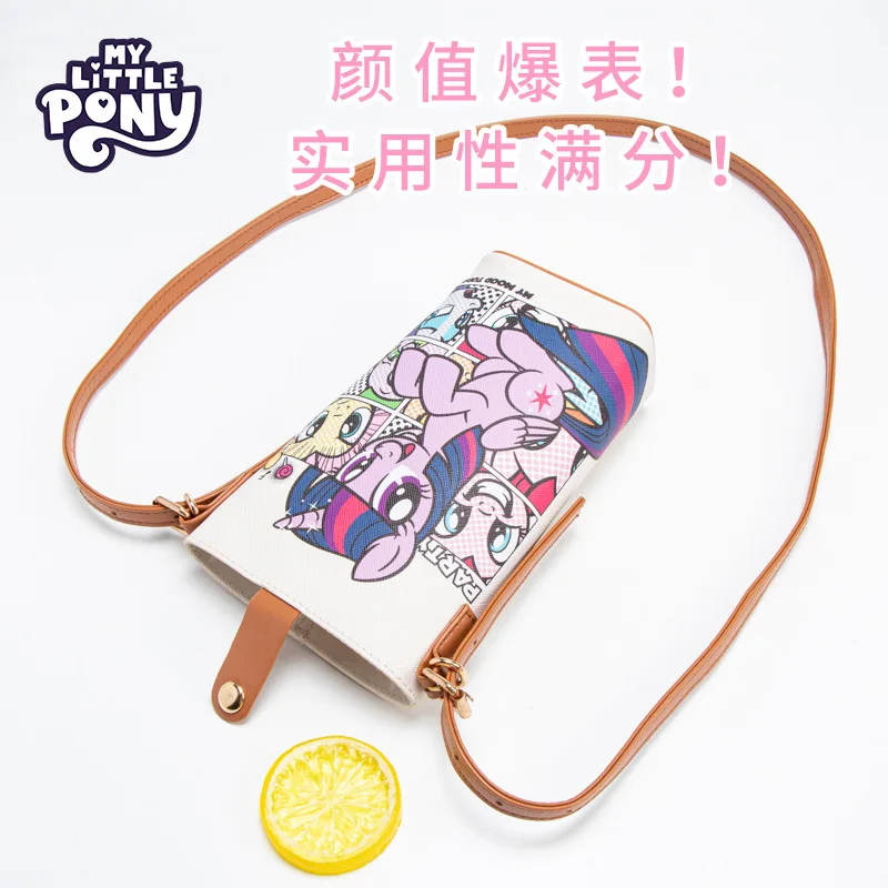 My Little PonyTwilight Sparkle Pinkie Pie Kids Phone Bag Bucket Bag Crossbody Mini Little Girl Shopping Shoulder Bag