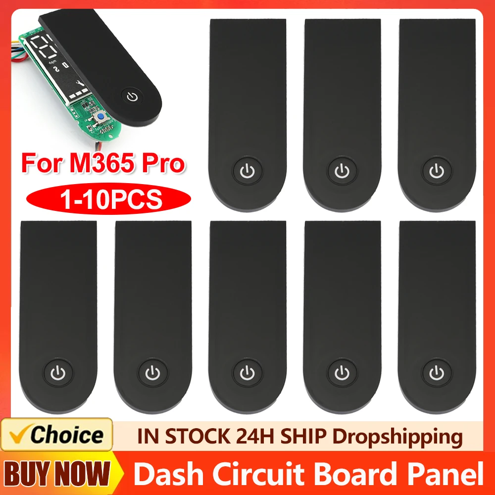 1-10PCS Protective Cover Board Panel Electric Display Dash Circuit Lightweight Element Decoration for M365 Pro Electric Scooter