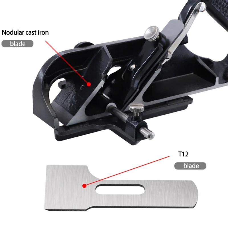 Hand Planer Set Hand Tool Block Plane for Trimming Projects European Woodworking Carpenter Making Planer