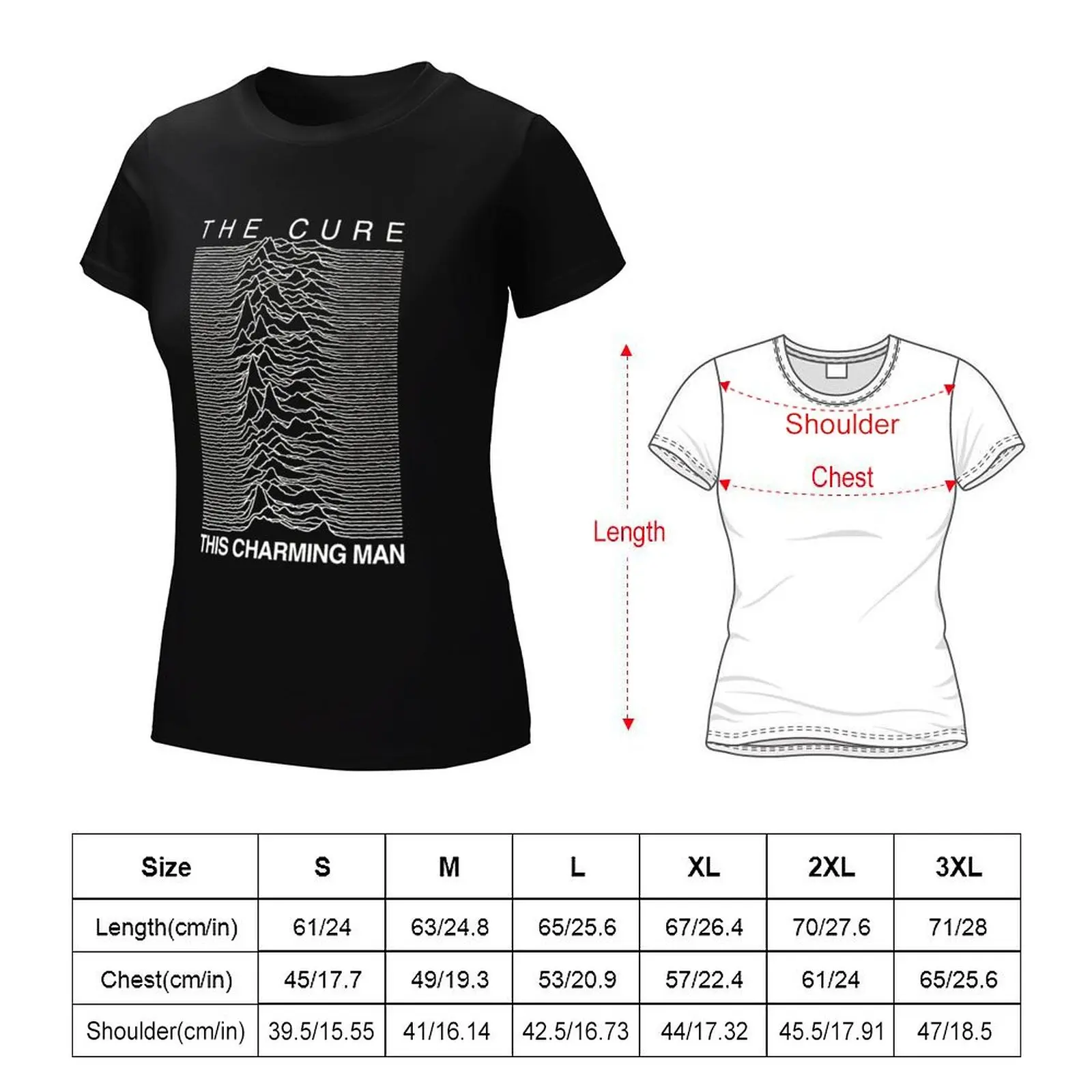 Rock Band Cure This Charming Man T-shirt hippie clothes cute clothes workout t shirts for Women