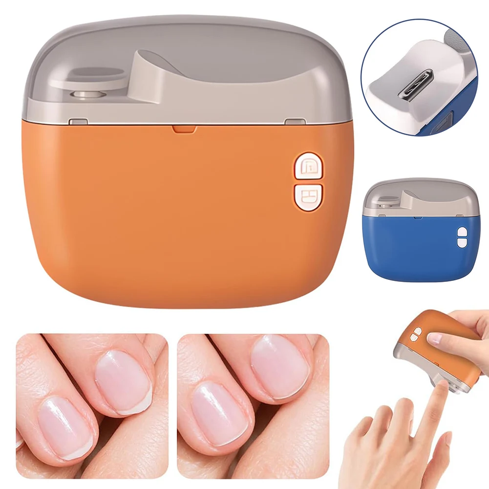 

Fully Automatic Smart Nail Care Device With Debris Smart Anti-pinch Design, Perfect For Seniors & Kids. Bid Farewell To