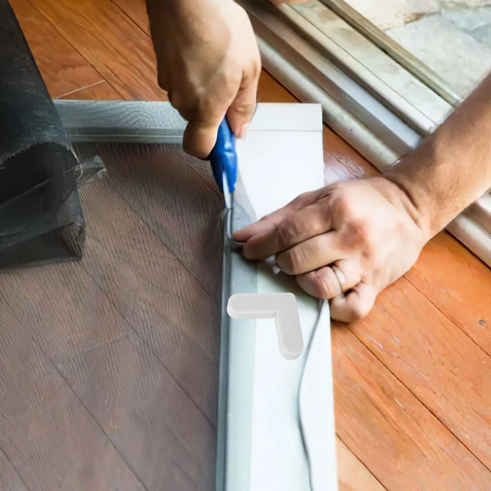 

10 шт. нейлоновых угловых кронштейнов для москитных сеток, набор для ремонта оконных сеток, 90-градусные прямые углы, прочные и надежные сменные элементы