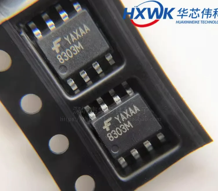 6PCS FAN8303MX FAN8303 8303M SOP8 100% New original Chipset IC Electronic Component SMD