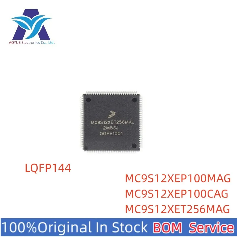 

MC9S12XEP100MAG MC9S12XEP100CAG MC9S12XET256MAG LQFP144 16 bit microcontroller Series One Stop BOM Service Offer