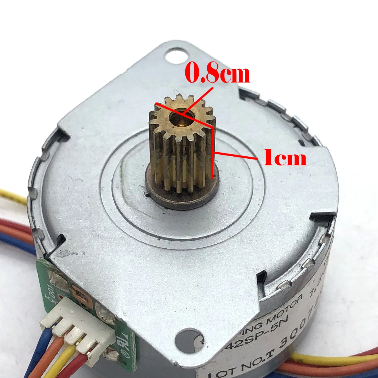 Stepping motor M42SP-5N D0.8CM H1CM fits for argox OX-100 OS-214 OS-214Plus OS-314 OS-314 Plus CP-2140 CP-2140M