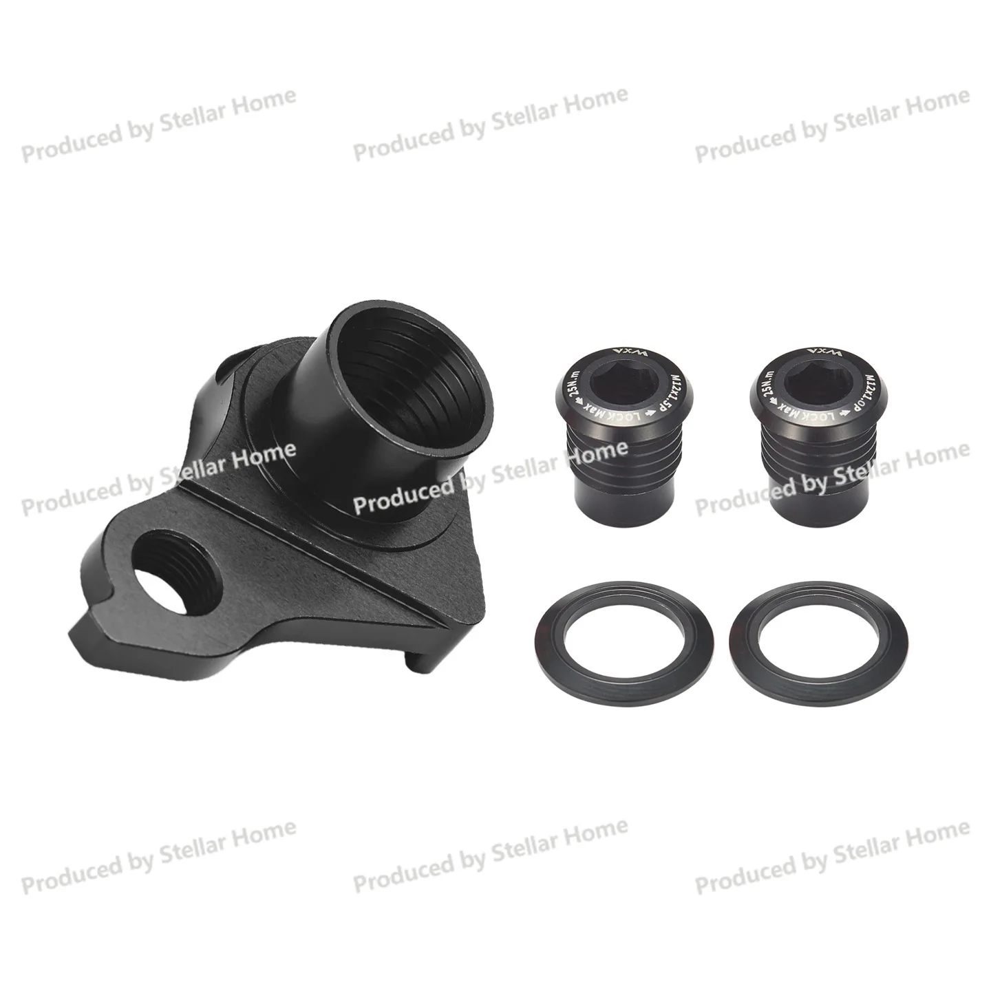 Bicycle Frame Shifter UDH Aluminum Alloy Tail Hook Lightning Speed Linkage Hanger Mountain Road Bike Frame Rear Derailleur Hook
