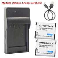 DMW-BCM13E Battery or Charger for Panasonic DMW-BCM13PP VSK0800 Lumix DMC-TZ55 TZ57 TZ60 TZ61 TZ70 ZS27 ZS30 ZS35 ZS40 ZS45 ZS50