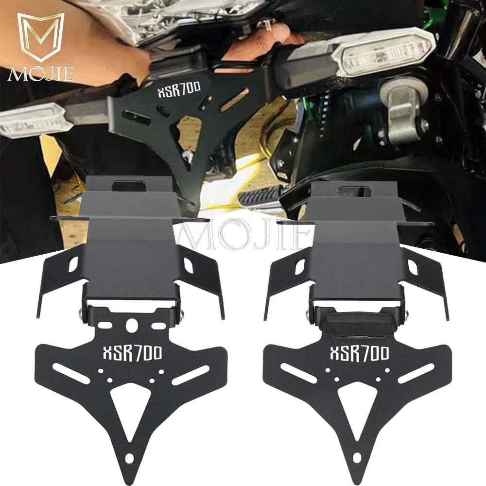 FOR YAMAHA XSR 700 XTribute XSR700 2015 2016 2017 2018 2019 2020 2021 2022 2023 2024 2025 License Plate Holder Bracket Fenders