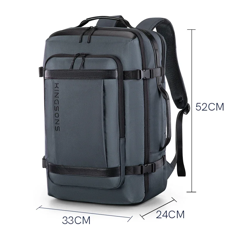 Kingsons Multi-functional Portable Men Women Backpack  For 17 inch Laptop 2023 New 35L Large Capacity Outdoor Travel Backpack