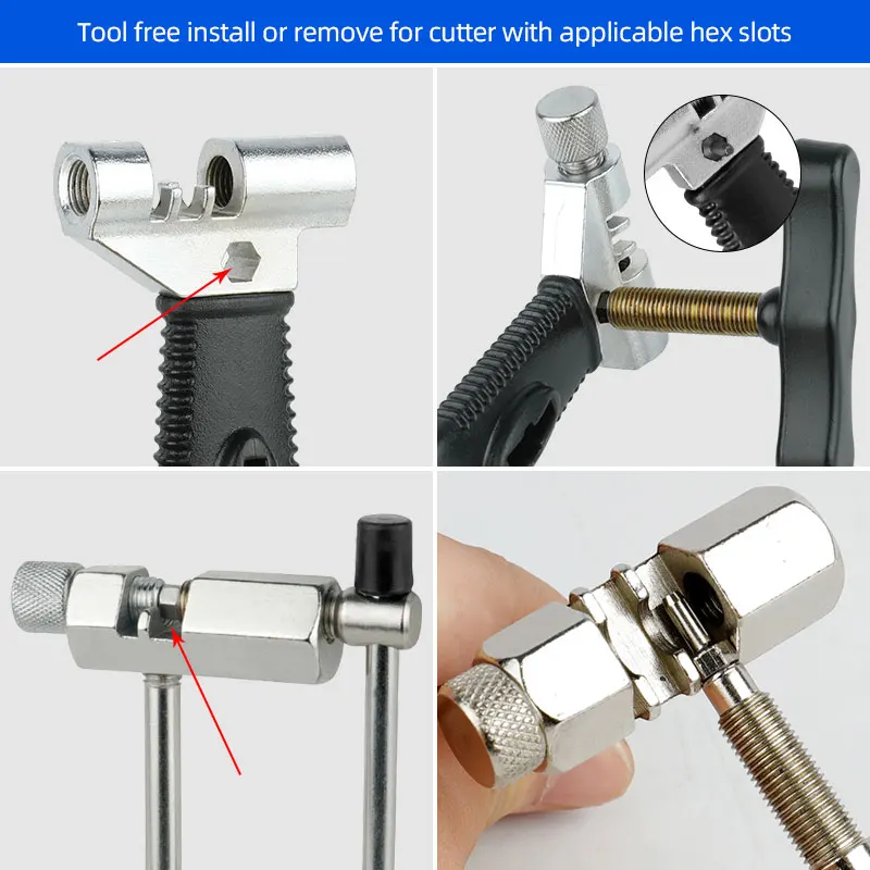 Bicycle Cutter Chain Pins W/ Hook Optional Carbon Steel For Chain Breaker Extractor Cycling Removel Splitter Repair Accessories